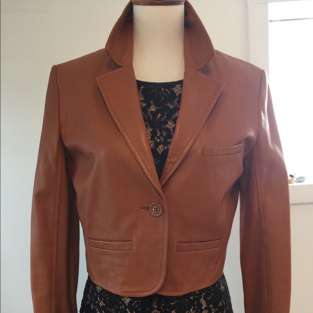 Leather jacket See Chloe